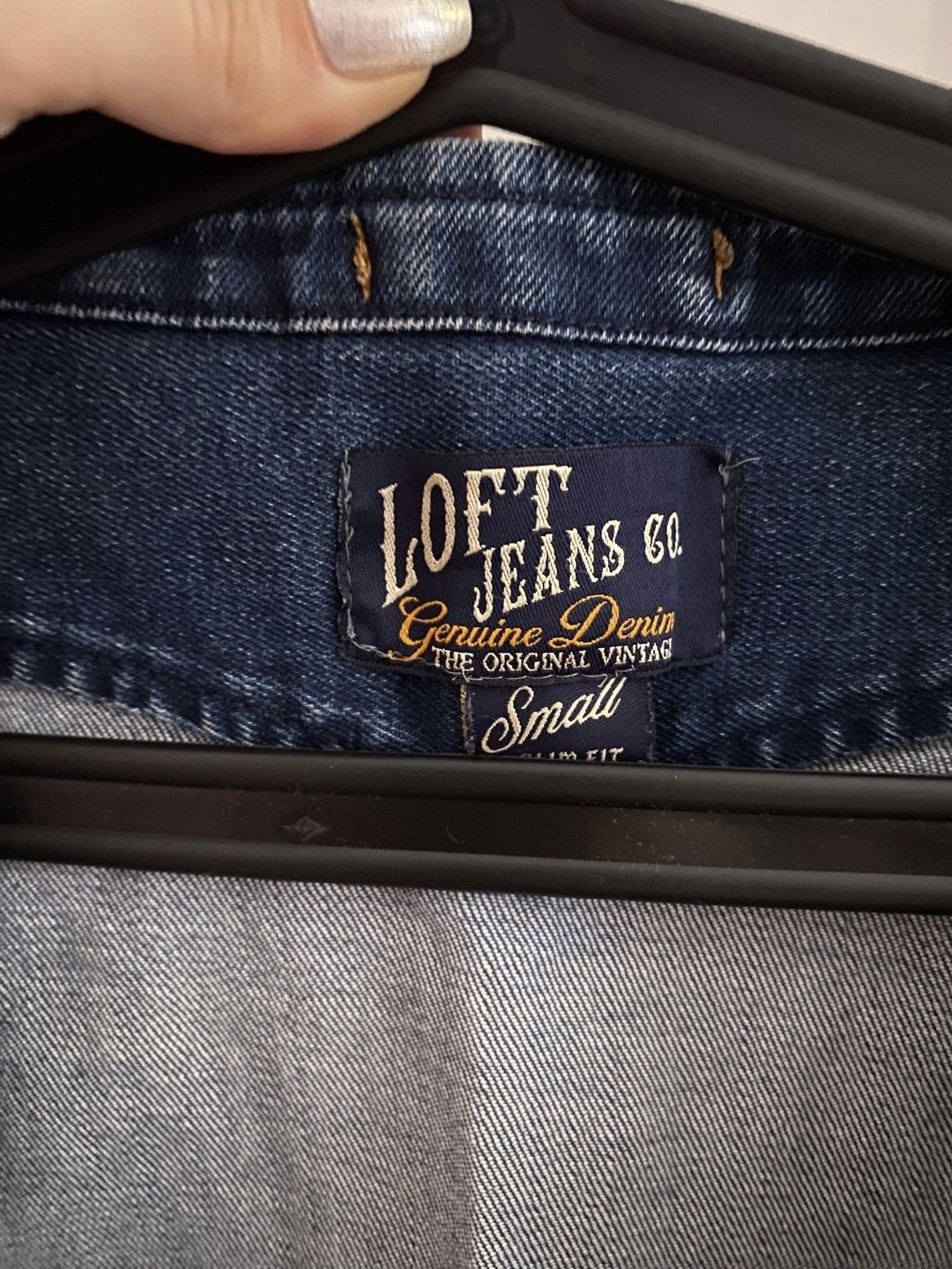 Loft Y2k denim yelek — görsel 4/7