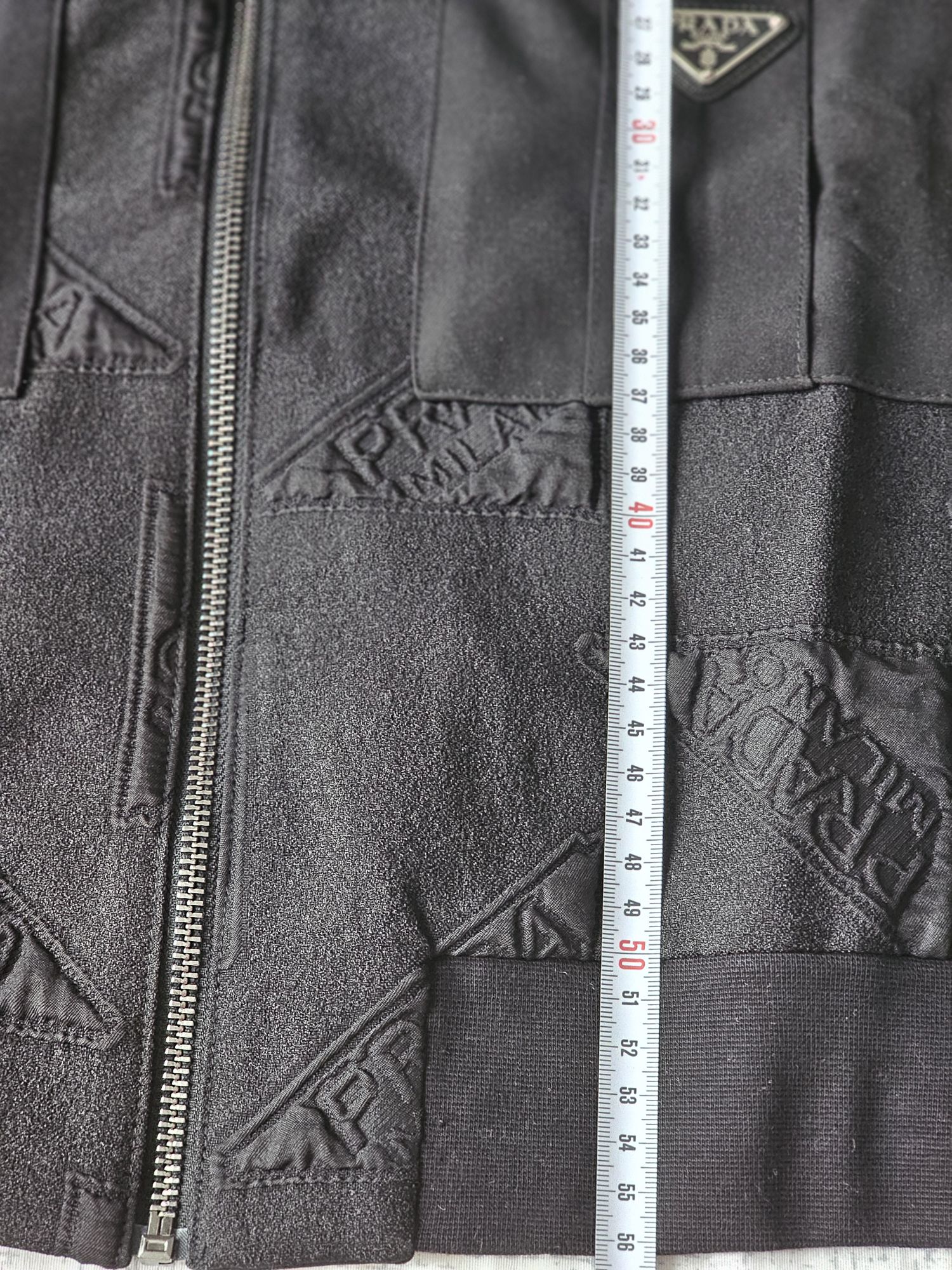 Prada Milano Logolu Siyah Bomber Eşofman — görsel 4/8