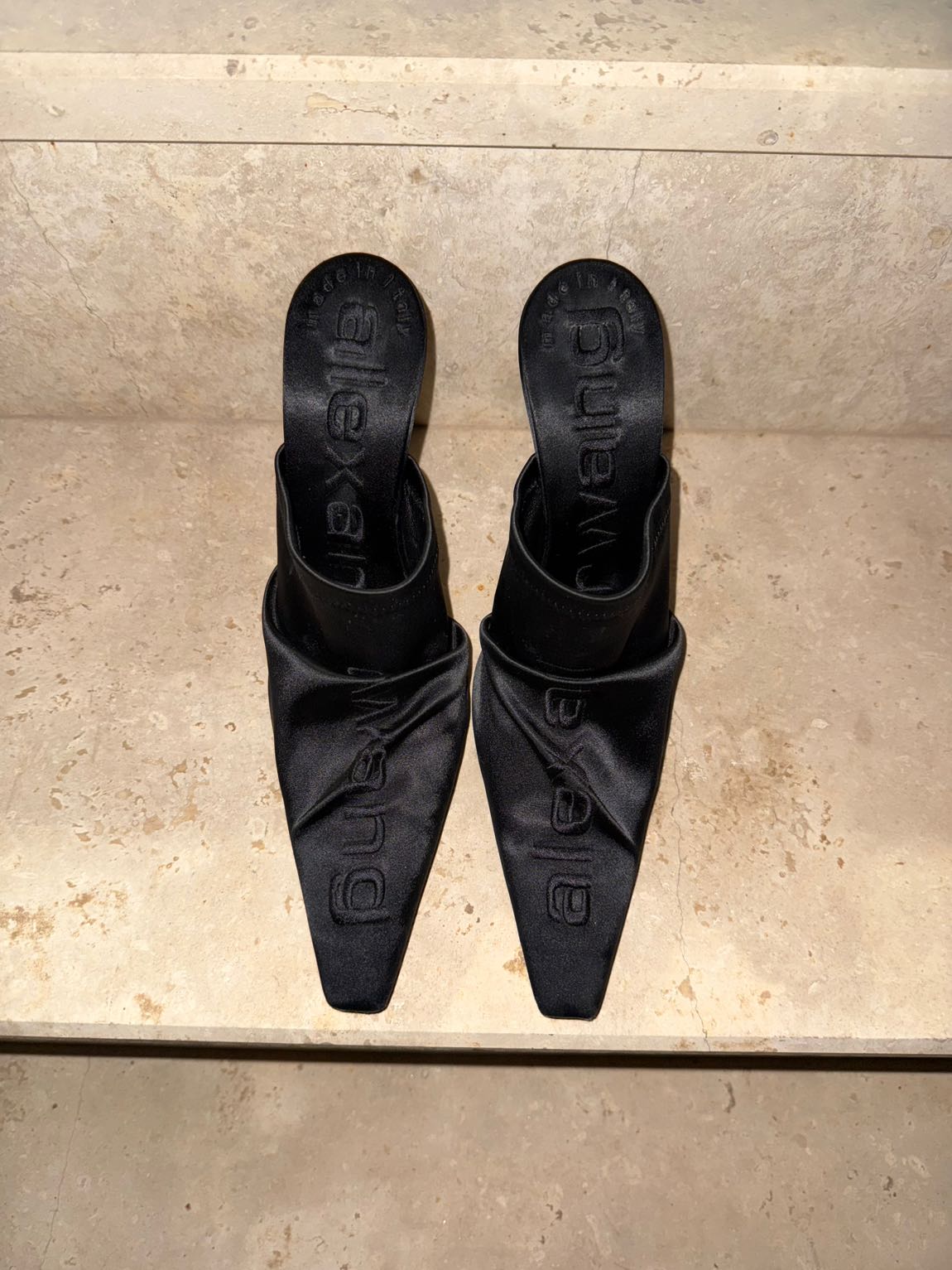 Alexander Wang Saten Topuklu Terlik — görsel 2/8