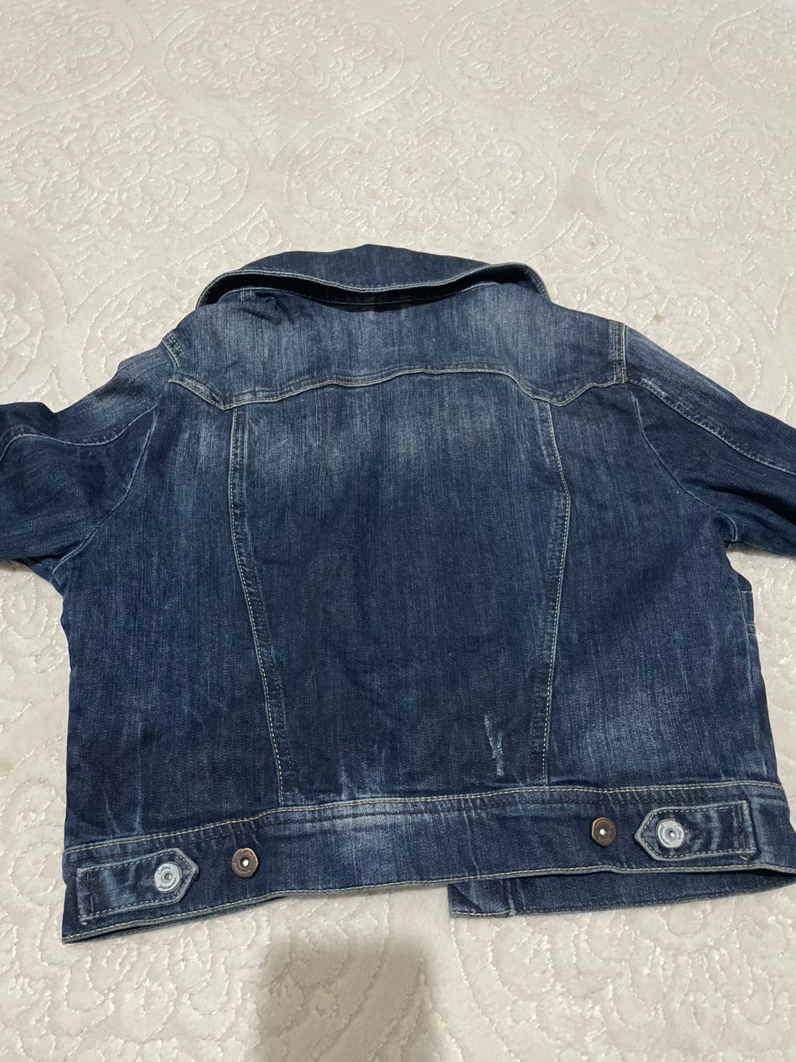 Vintage y2k kot ceket jean — görsel 5/5