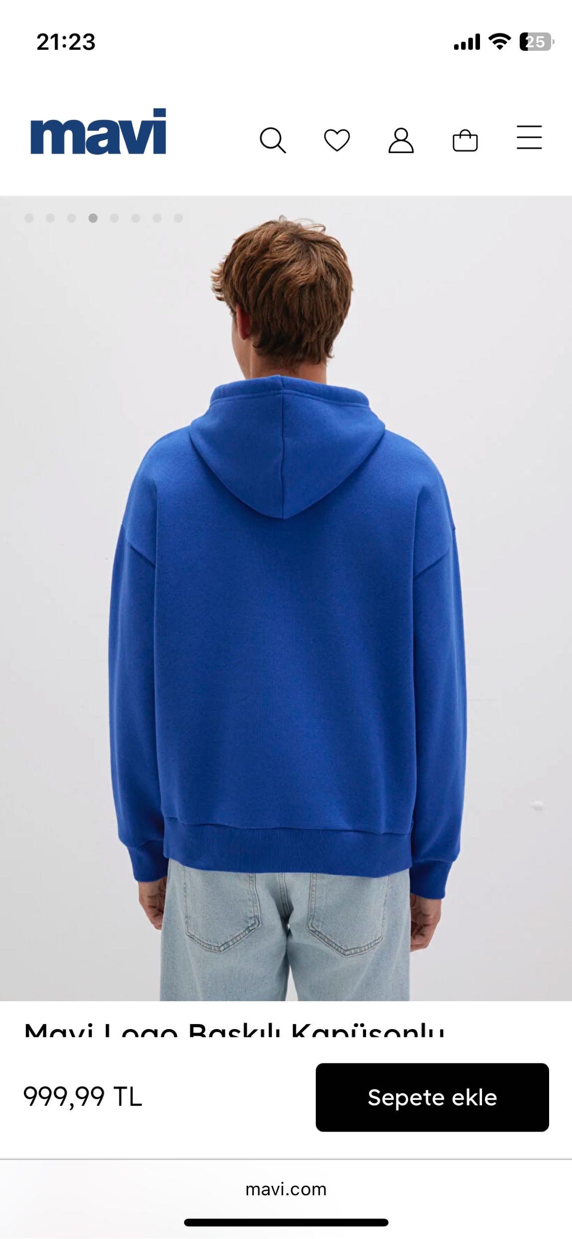 Mavi jeans Sweatshirt — görsel 4/5