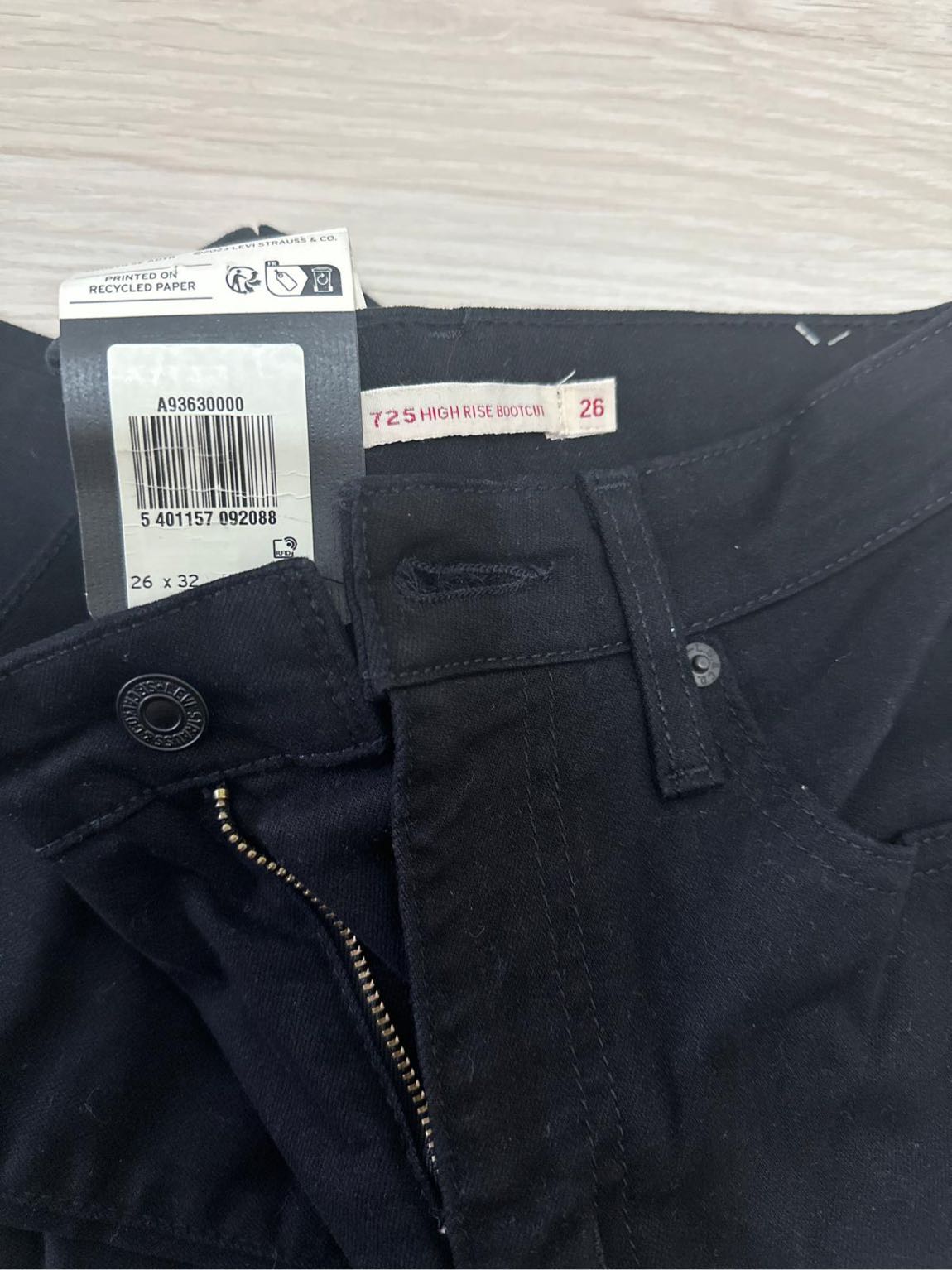 Levi's Siyah Bootcut Jean — görsel 4/4