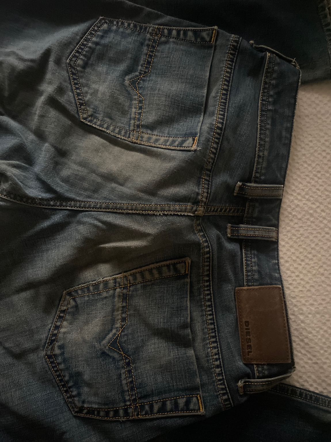 Vintage Diesel Lacivert Jean Pantolon — görsel 4/4