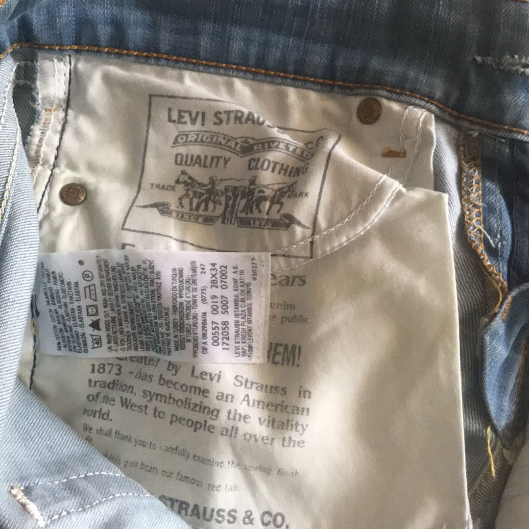 Açık MaviLevis 557 Jean Pantolon — görsel 6/7