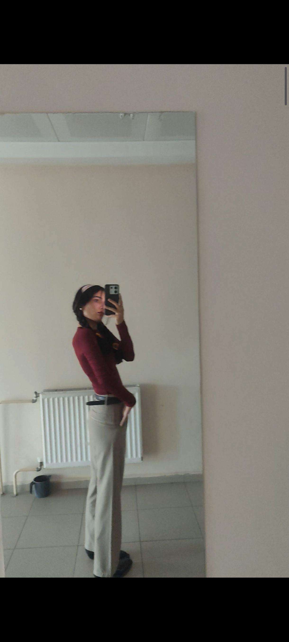 Stradivarius straight kumaş pantolon — görsel 4/5