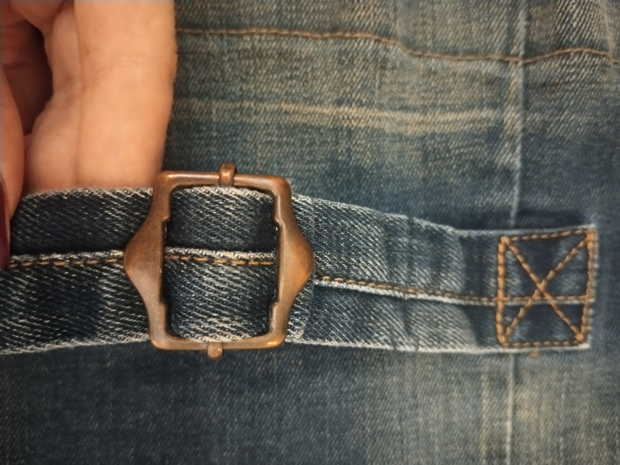 Loft Y2k denim yelek — görsel 5/7