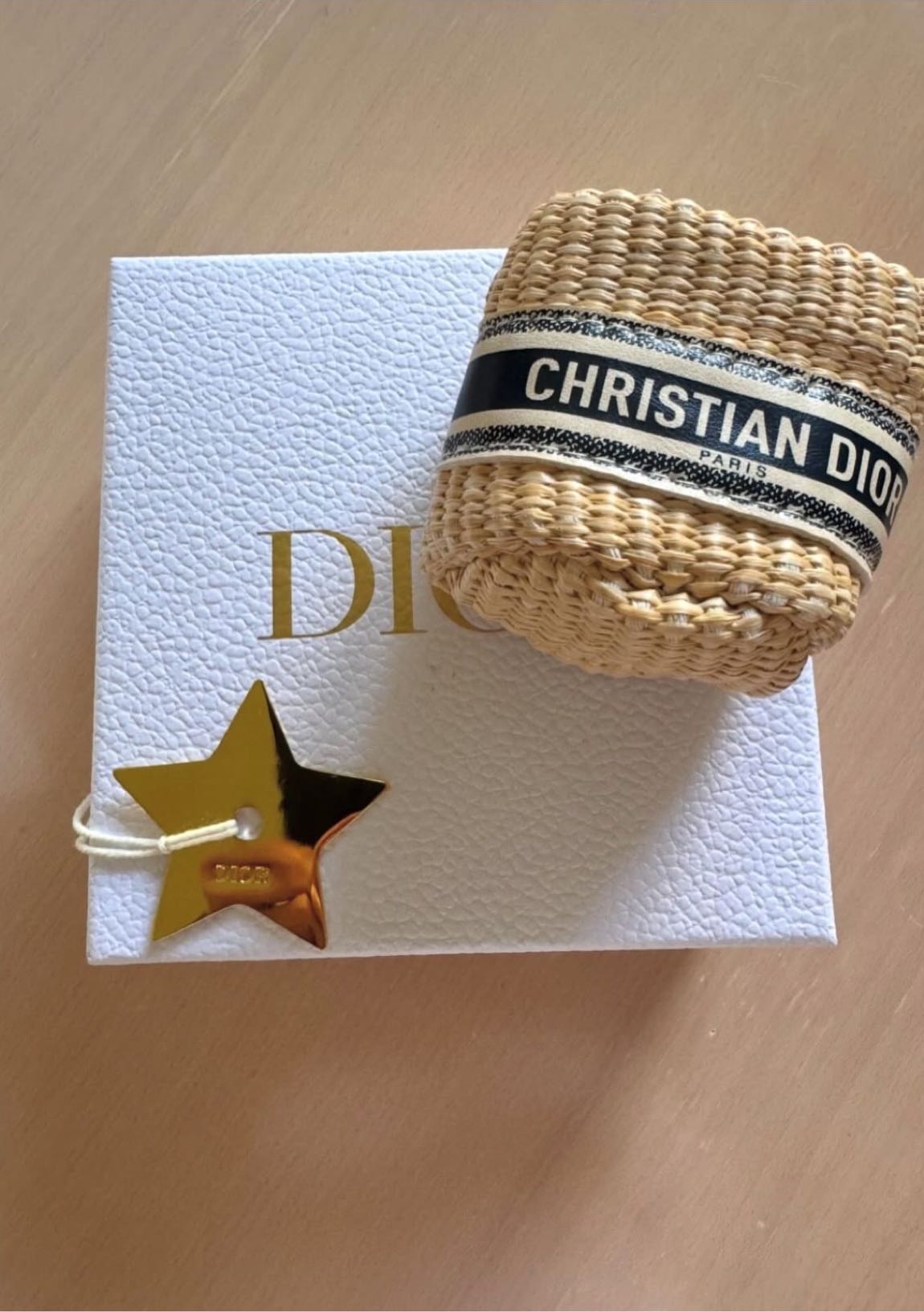 Christian Dior Hasır Çanta — görsel 4/5