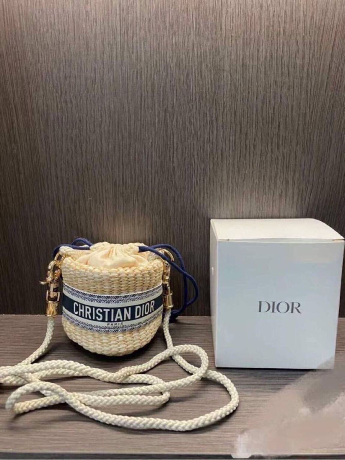 Christian Dior Hasır Çanta — görsel 5/5