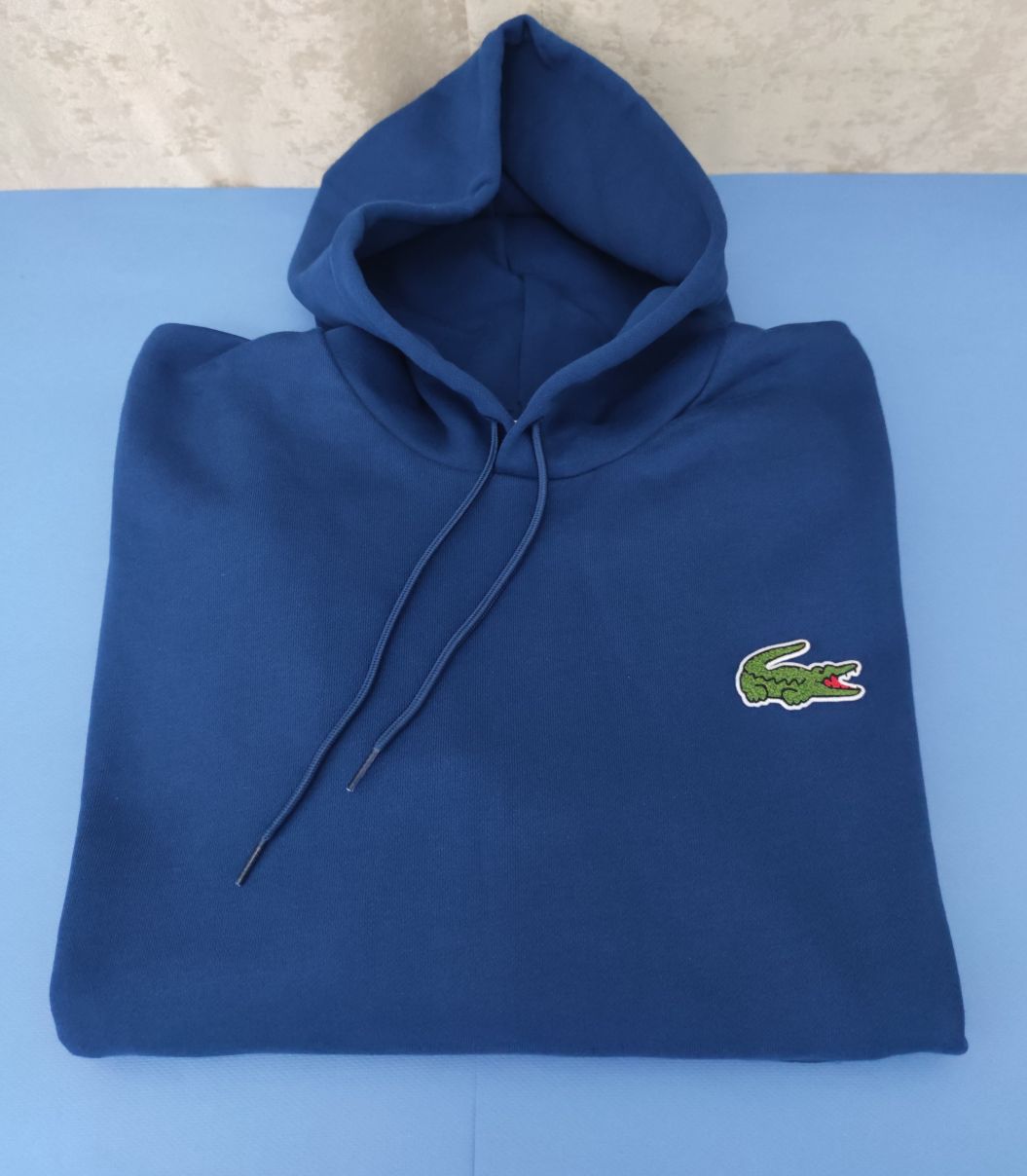 Lacoste Lacivert Kapüşonlu Sweatshirt — görsel 7/8
