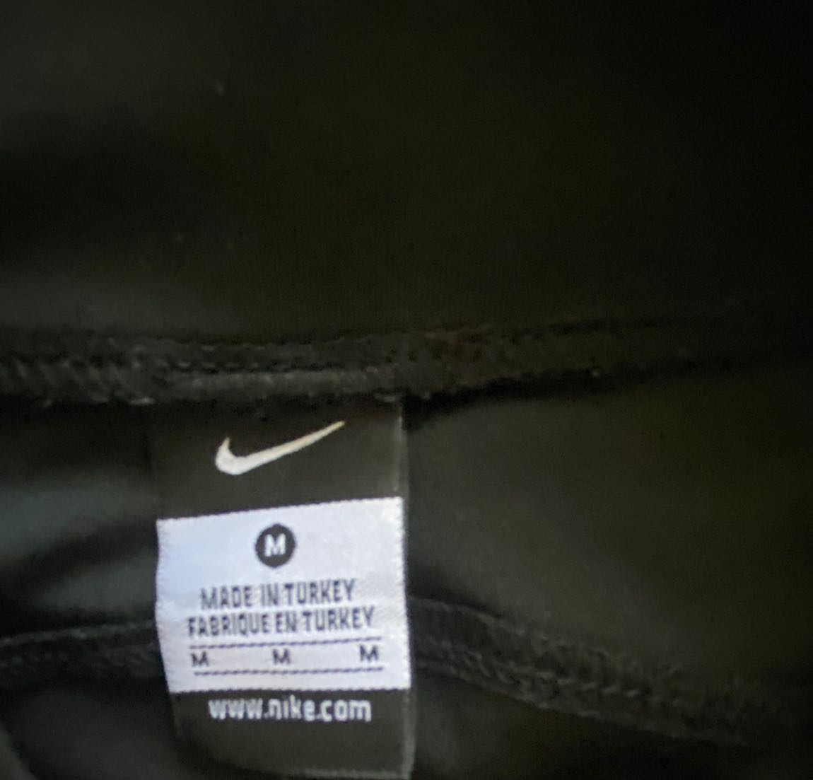 Nike Yarım Fermuarlı Spor Üst ve Tayt Ta — görsel 9/9
