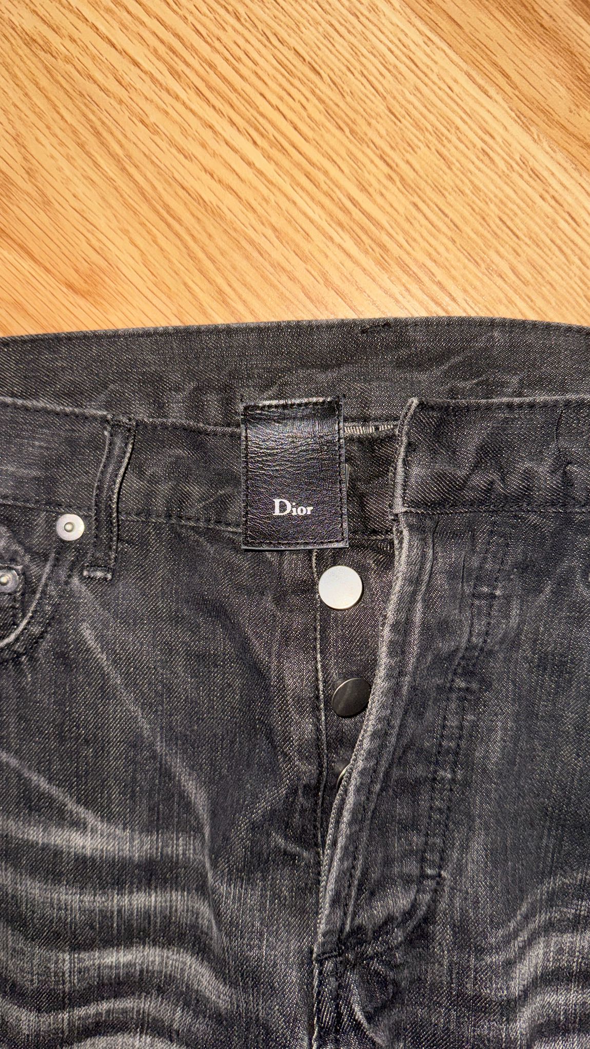 Dior Hedi Slimane S/S 2003 Clawmark Jean — görsel 5/9