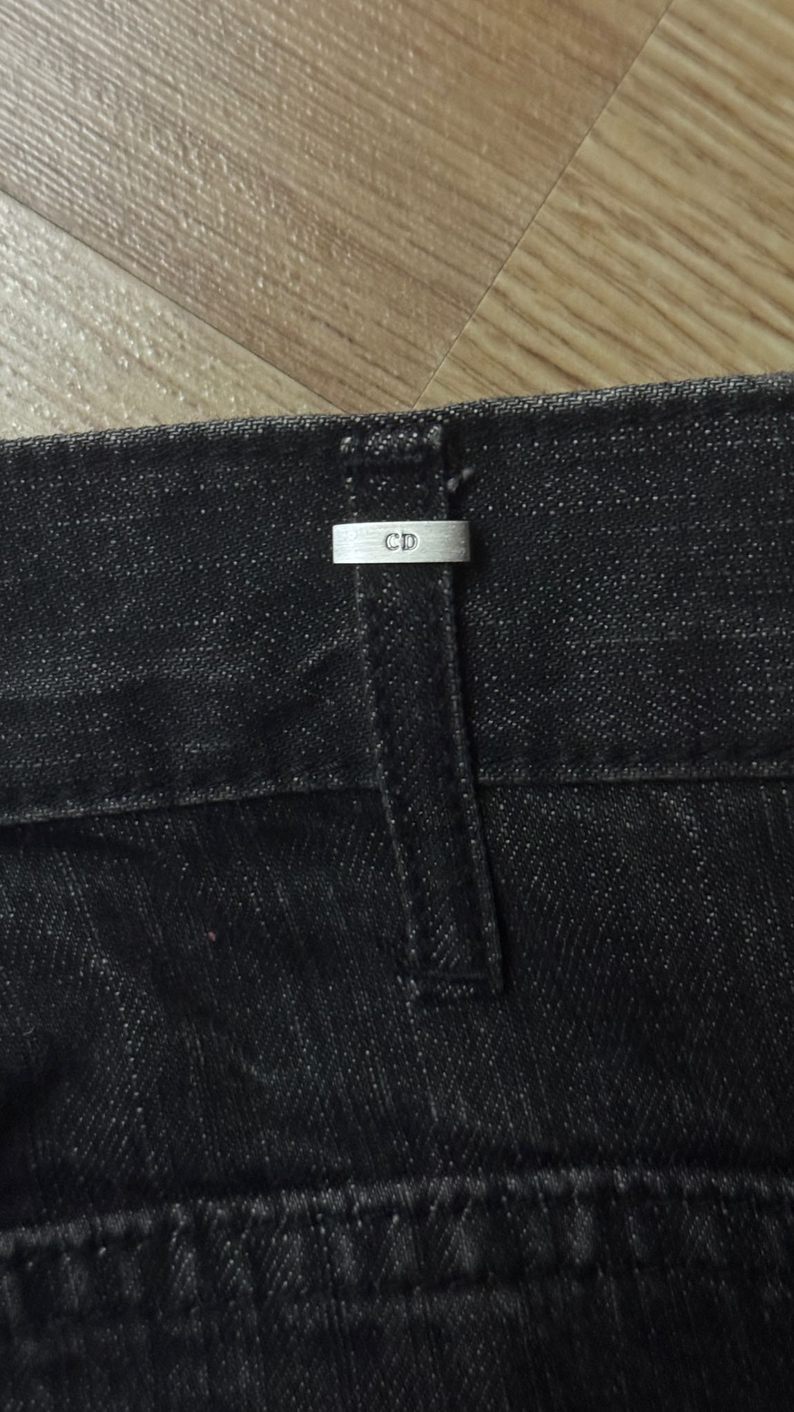 Dior Hedi Slimane S/S 2003 Clawmark Jean — görsel 7/9