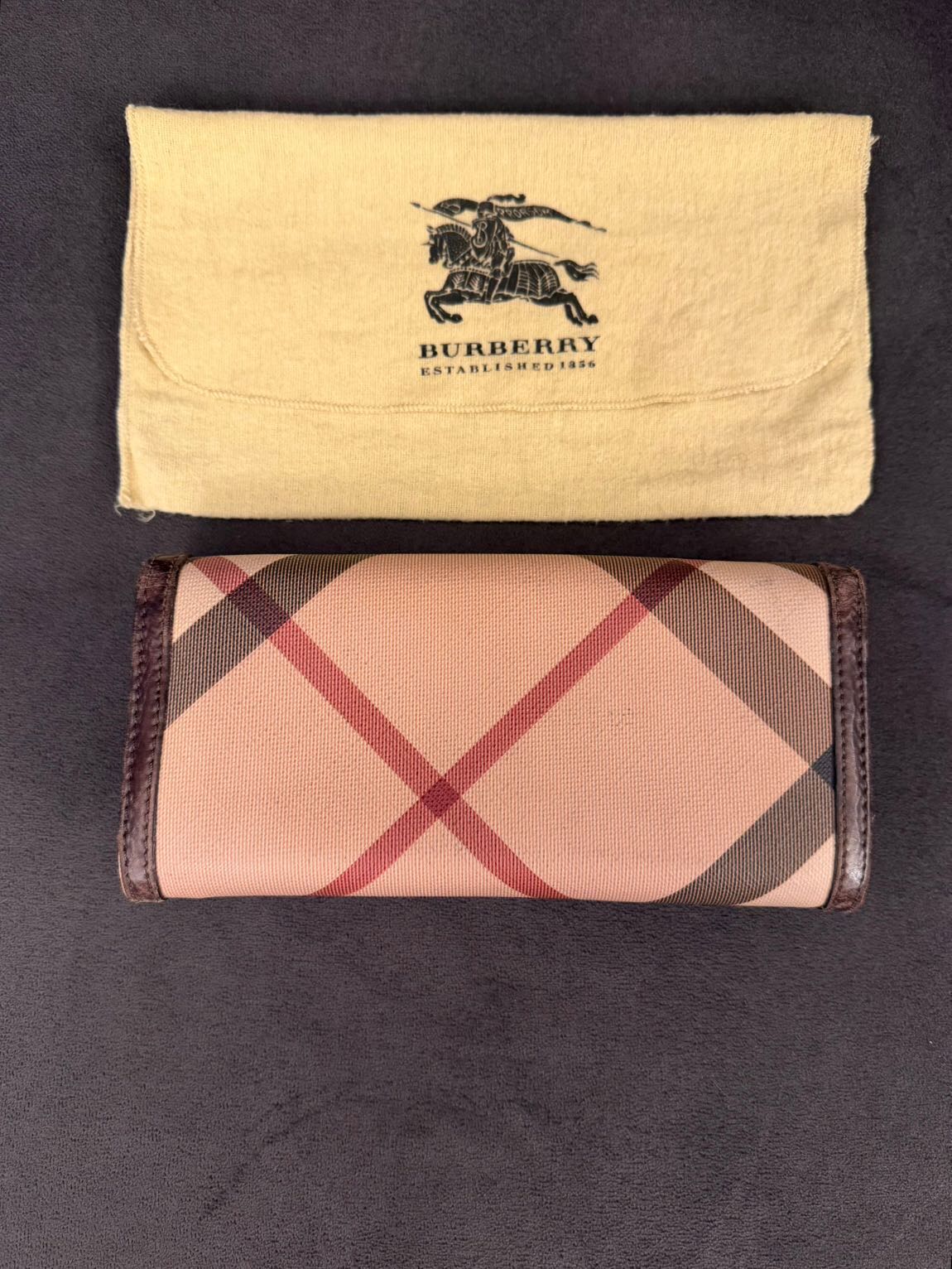 Burberry Cüzdan Bej/Kahve — görsel 2/7