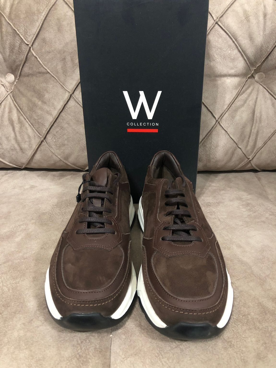 W Collection Kahverengi Süet Sneaker Erk — görsel 2/2