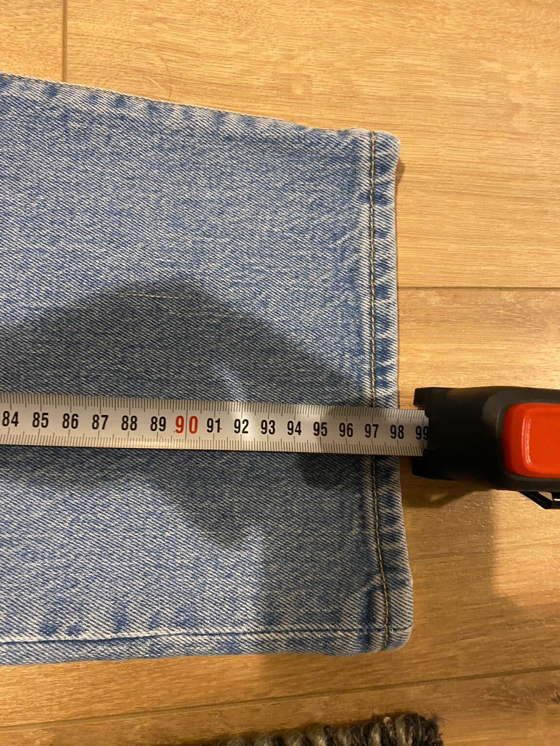 Levi's Mavi ribcage Straight Jeans — görsel 5/6