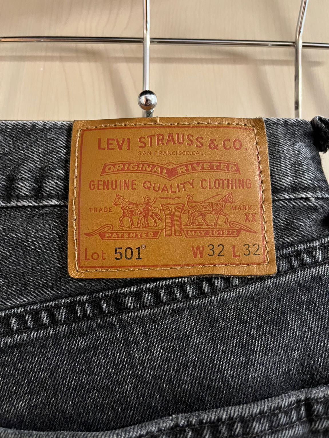 Orijinal Levi’s 501 Erkek Pantolon — görsel 4/10