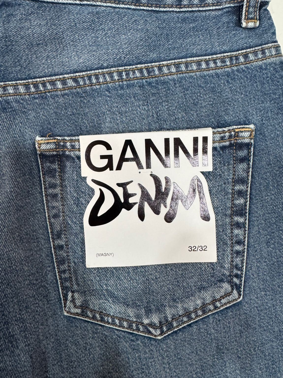 GANNİ MAGNY STRAİGHT LEG WİDE LEG JEAN — görsel 11/11