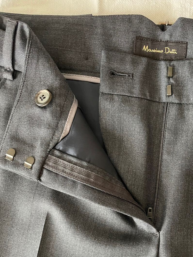 Massimo Dutti Gri Pantolon 36 — görsel 8/8