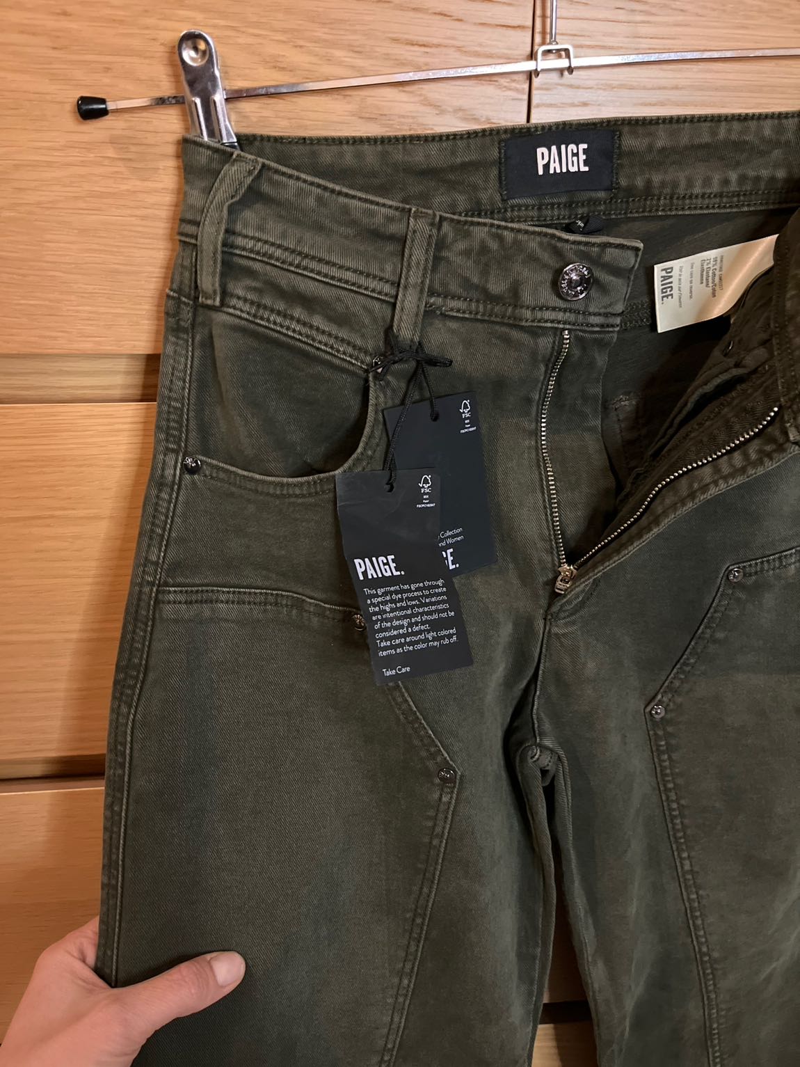 Paige Alexis Barrel Leg Jeans — görsel 8/8