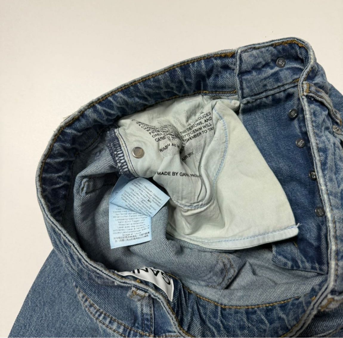Ganni Patch Denim İzey — görsel 6/8