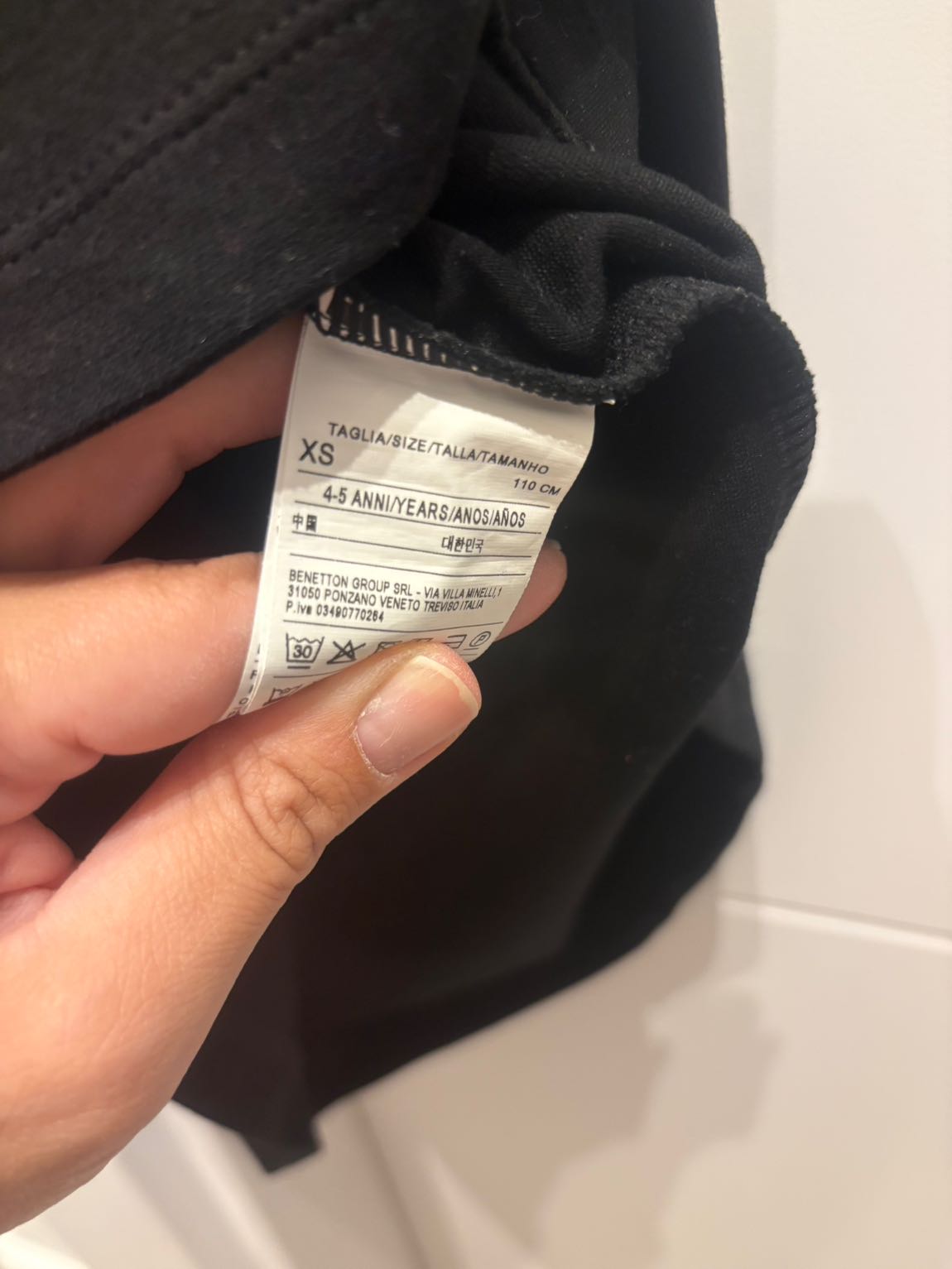 United Colors of Benetton Siyah Elbise — görsel 3/3