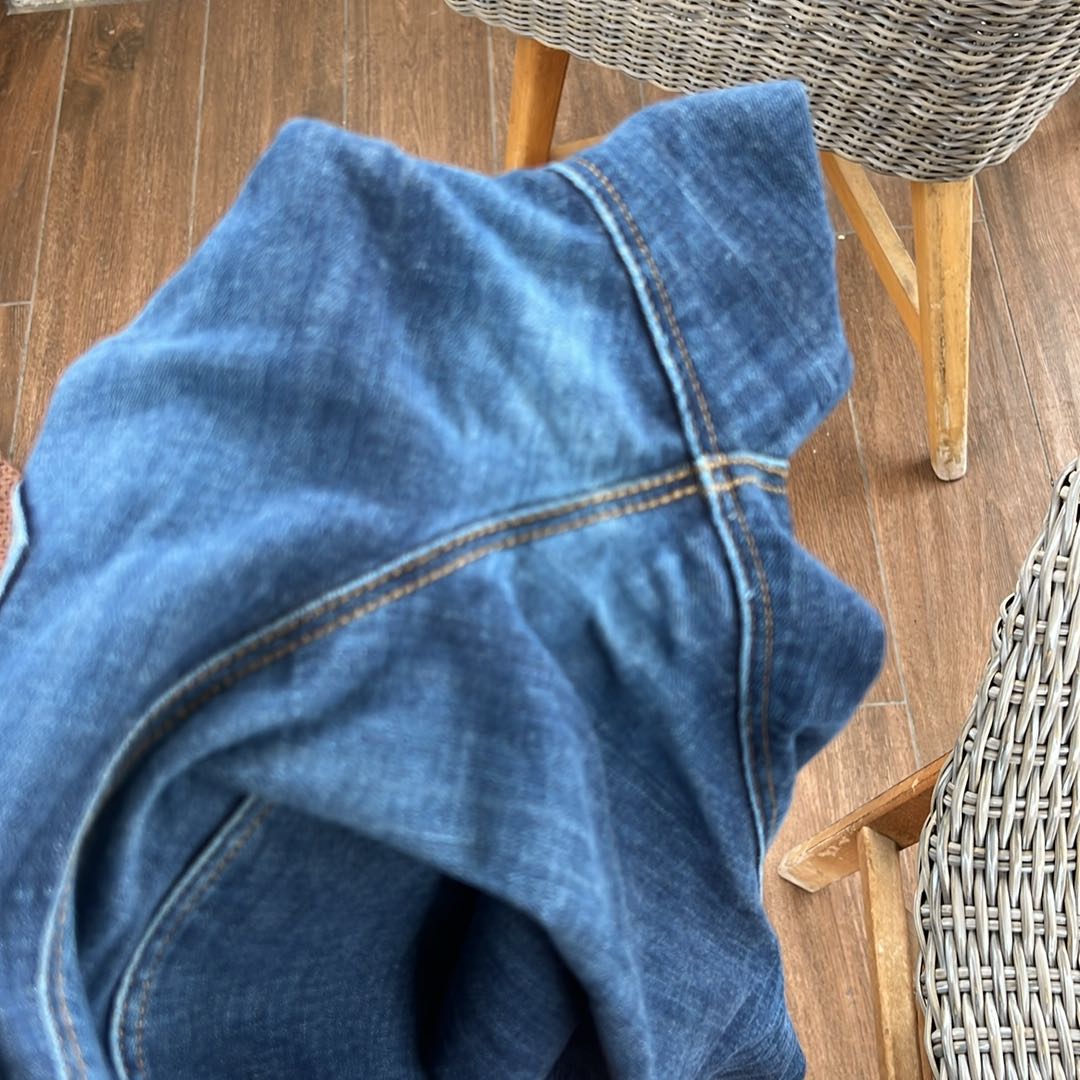 Dar paça kot pantolon — görsel 3/3