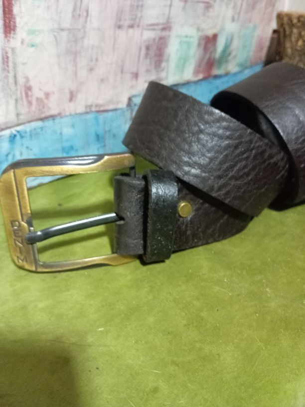 kot kemeri Buffalo derisi — görsel 5/6