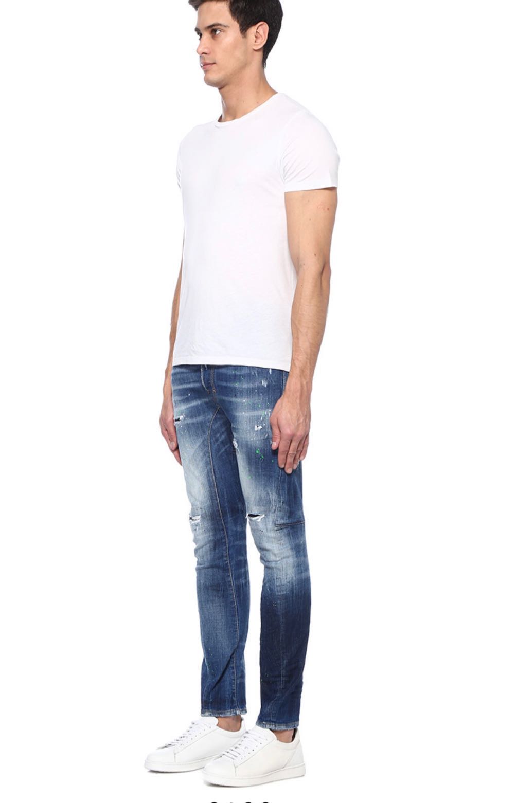 Dsquared2 Tiddy Biker Jean Beymenden — görsel 5/8