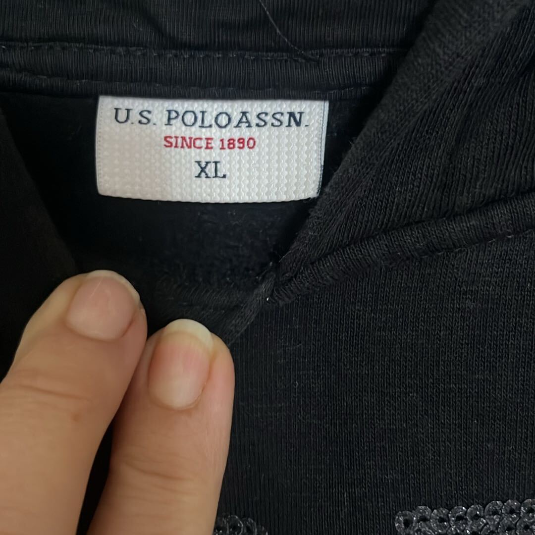 Siyah USPA Sweatshirt — görsel 3/3