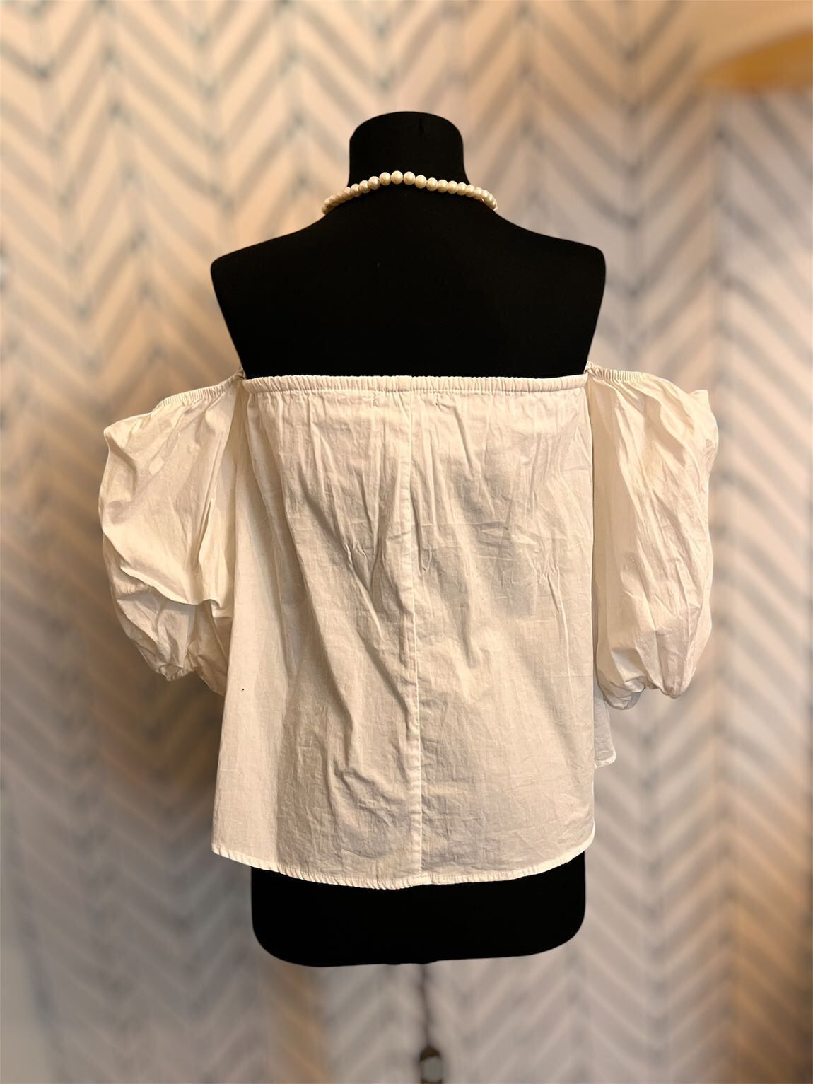Stradivarius kalp yaka straplez bluz — görsel 3/8