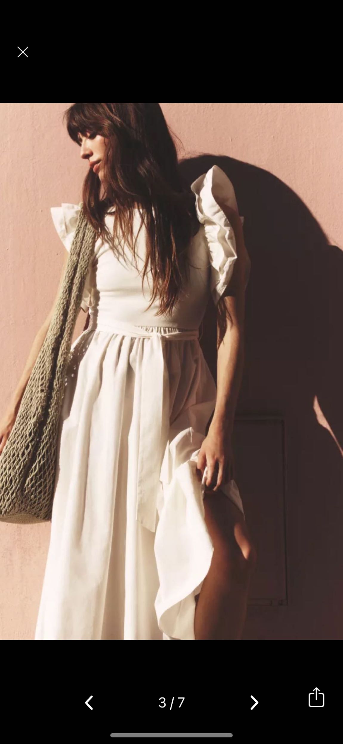 Zara midi elbise — görsel 3/8