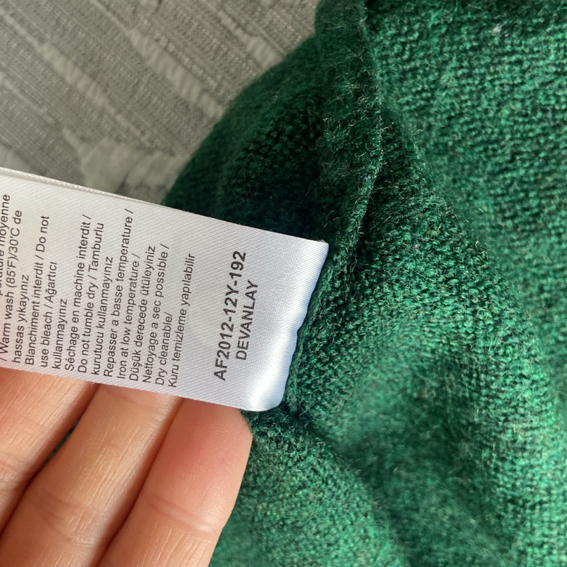 Lacoste kazak — görsel 8/8