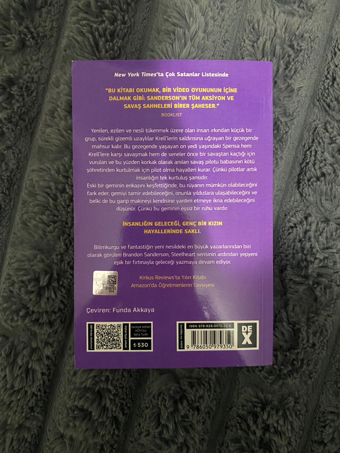 Brandon Sanderson Skyward Fantastik Kita — görsel 2/2