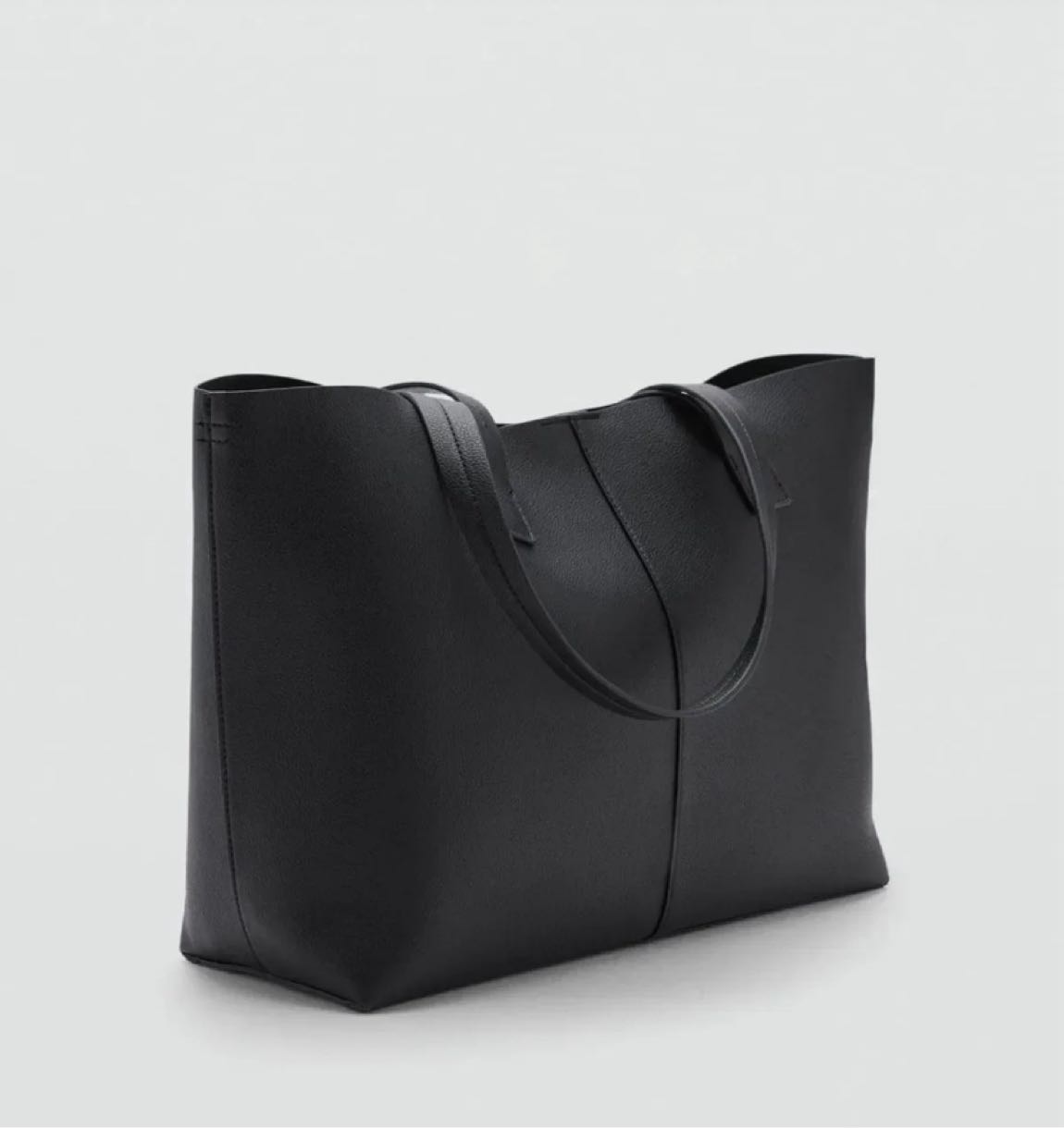 Mango Siyah shopper Çanta — görsel 2/8