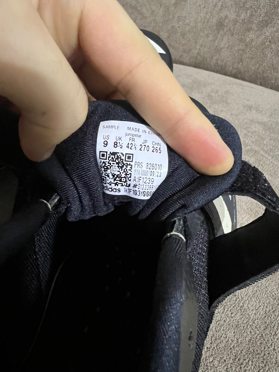 Adidas Jumpstar Siyah Spor Ayakkabı — görsel 7/8