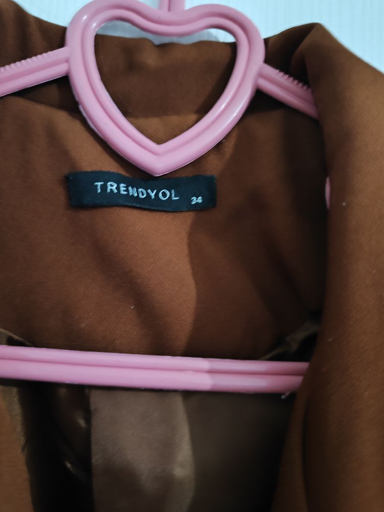 Trendyol Kiremit Blazer Ceket — görsel 2/3