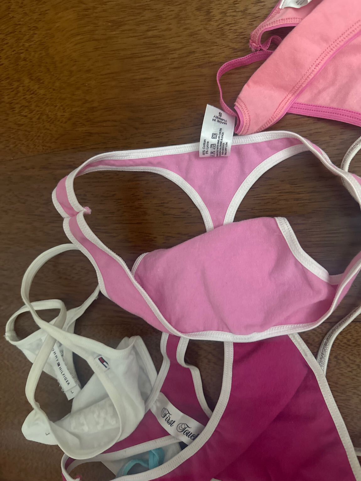 Tommy Hilfiger Külot Seti Pembe ve Beyaz — görsel 6/6