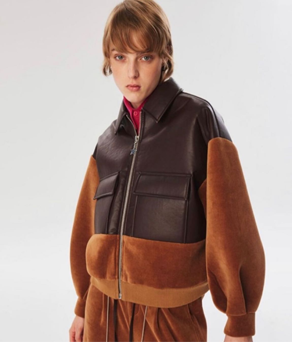 Twist bomber ceket — görsel 2/7