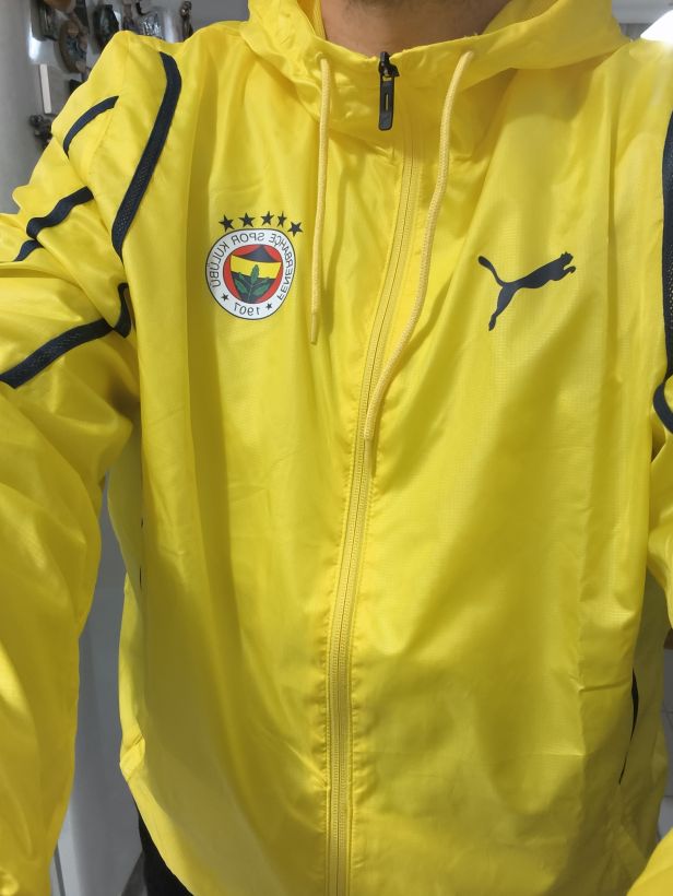 Sarı Fenerbahçe Puma Spor Montu — görsel 3/5