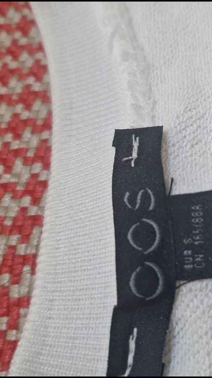 COS MARKA ALT PILI DETAY LOOSE FIT BLUZ — görsel 6/6
