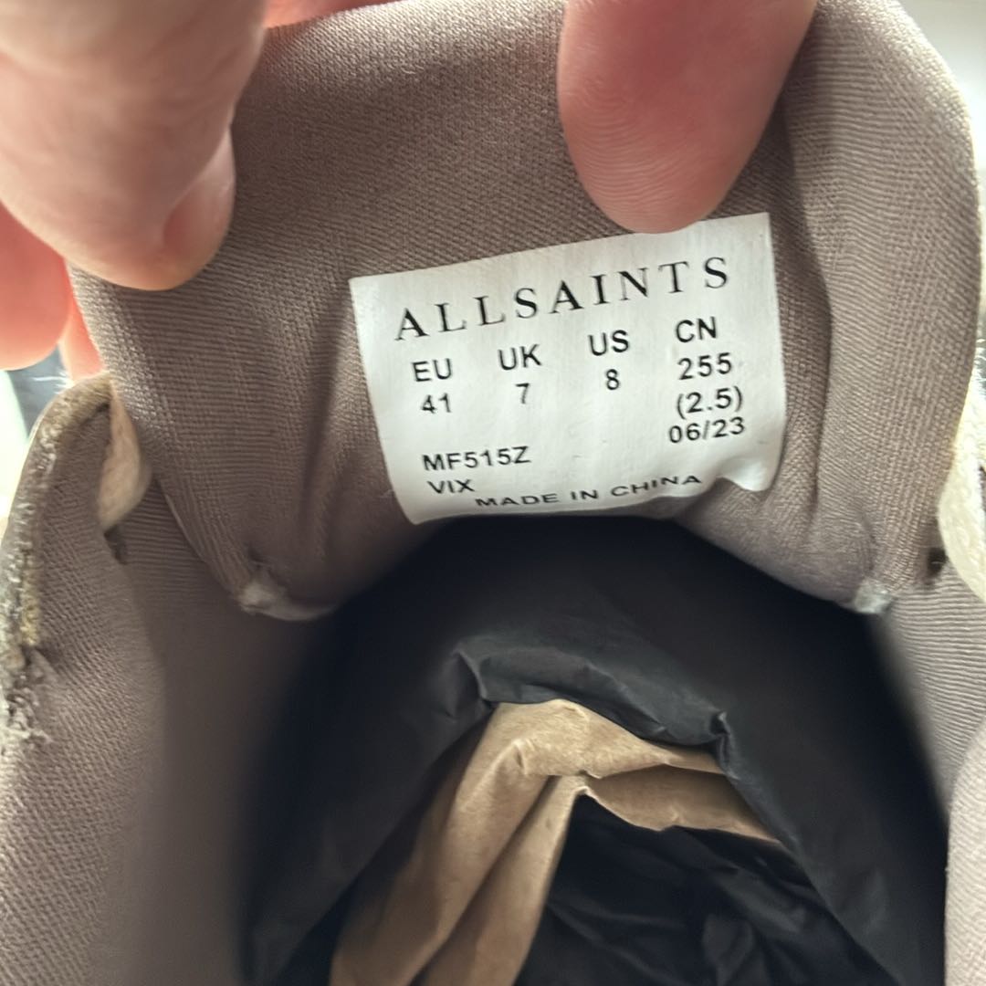 Allsaints erkek sneaker 41 numara — görsel 7/8