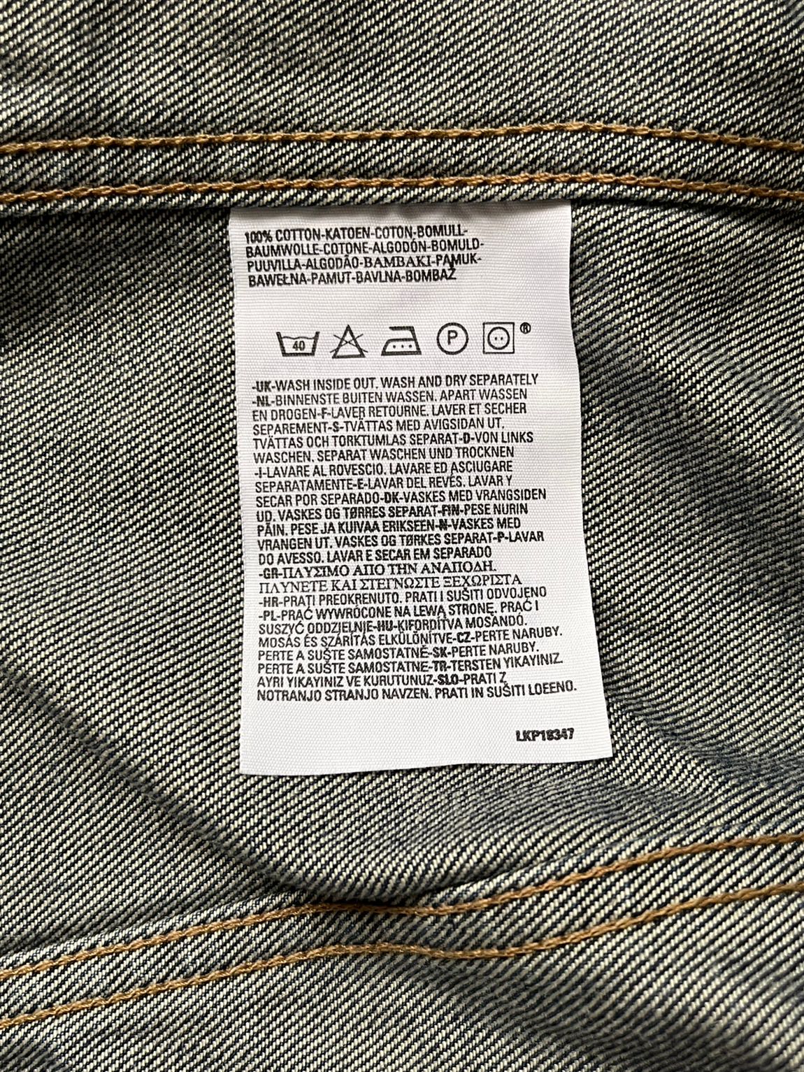 Levi’s cropped vintage kot ceket — görsel 4/8
