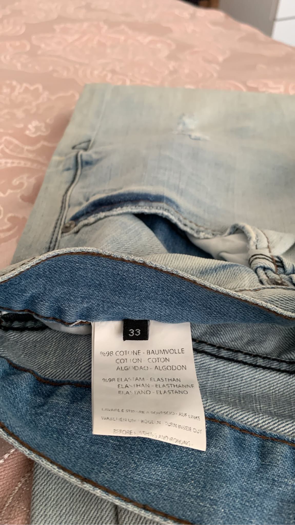 Yırtık Detaylı Kot Pantolon — görsel 8/8