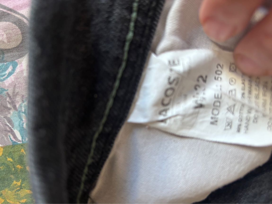 Lacoste Siyah Jean Pantolon — görsel 3/3