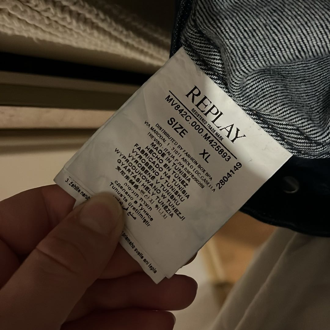 Replay erkek kot ceket — görsel 4/5