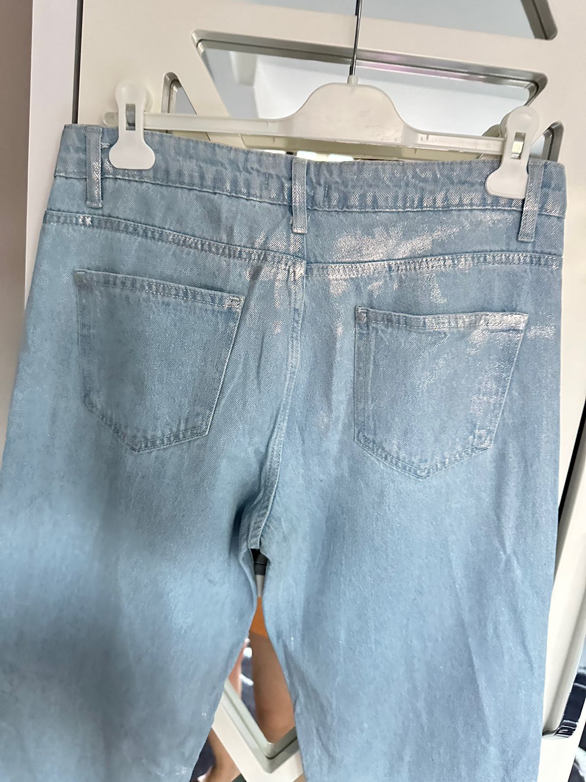 Varaklı jean pantolon — görsel 5/6