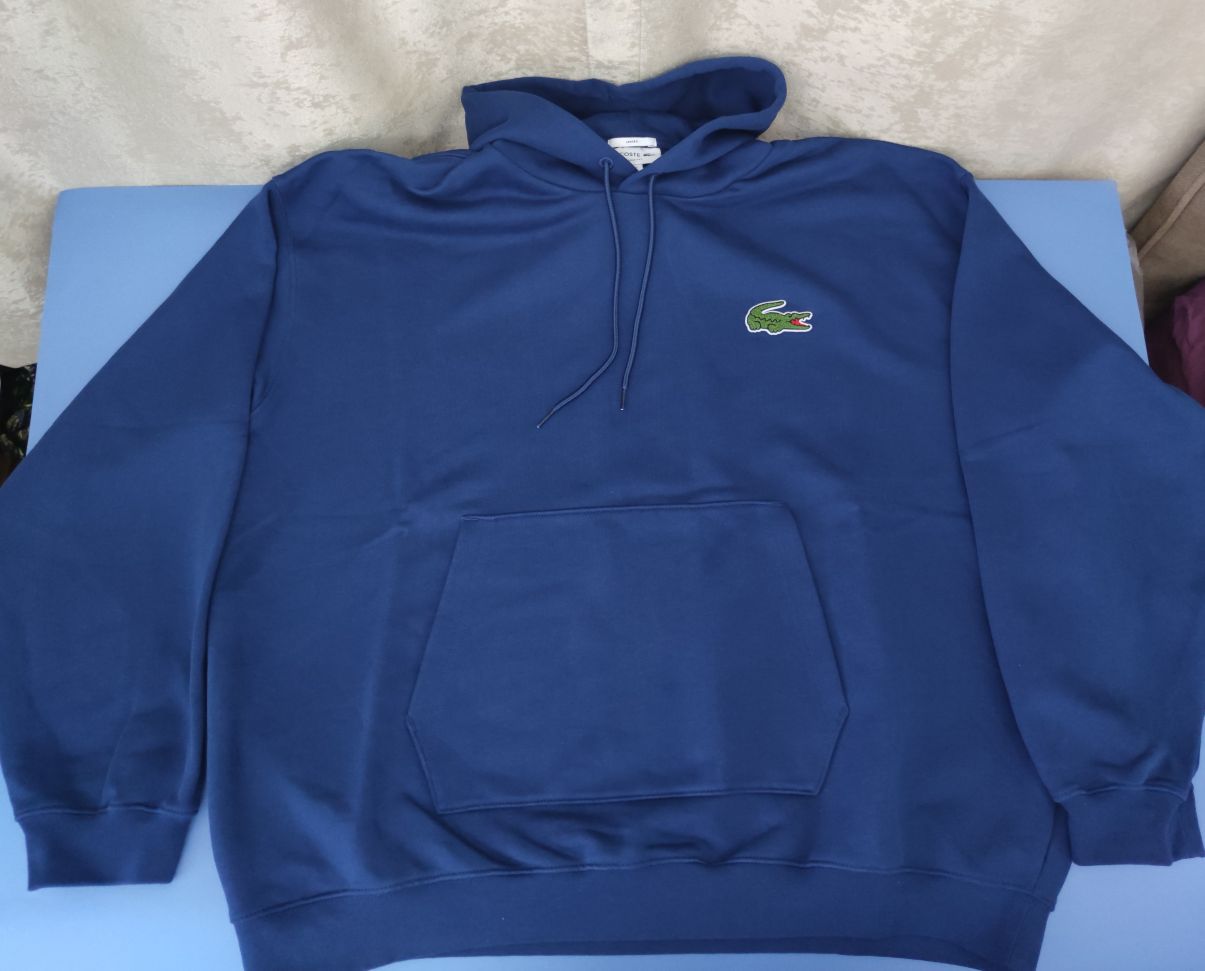 Lacoste Lacivert Kapüşonlu Sweatshirt — görsel 3/8