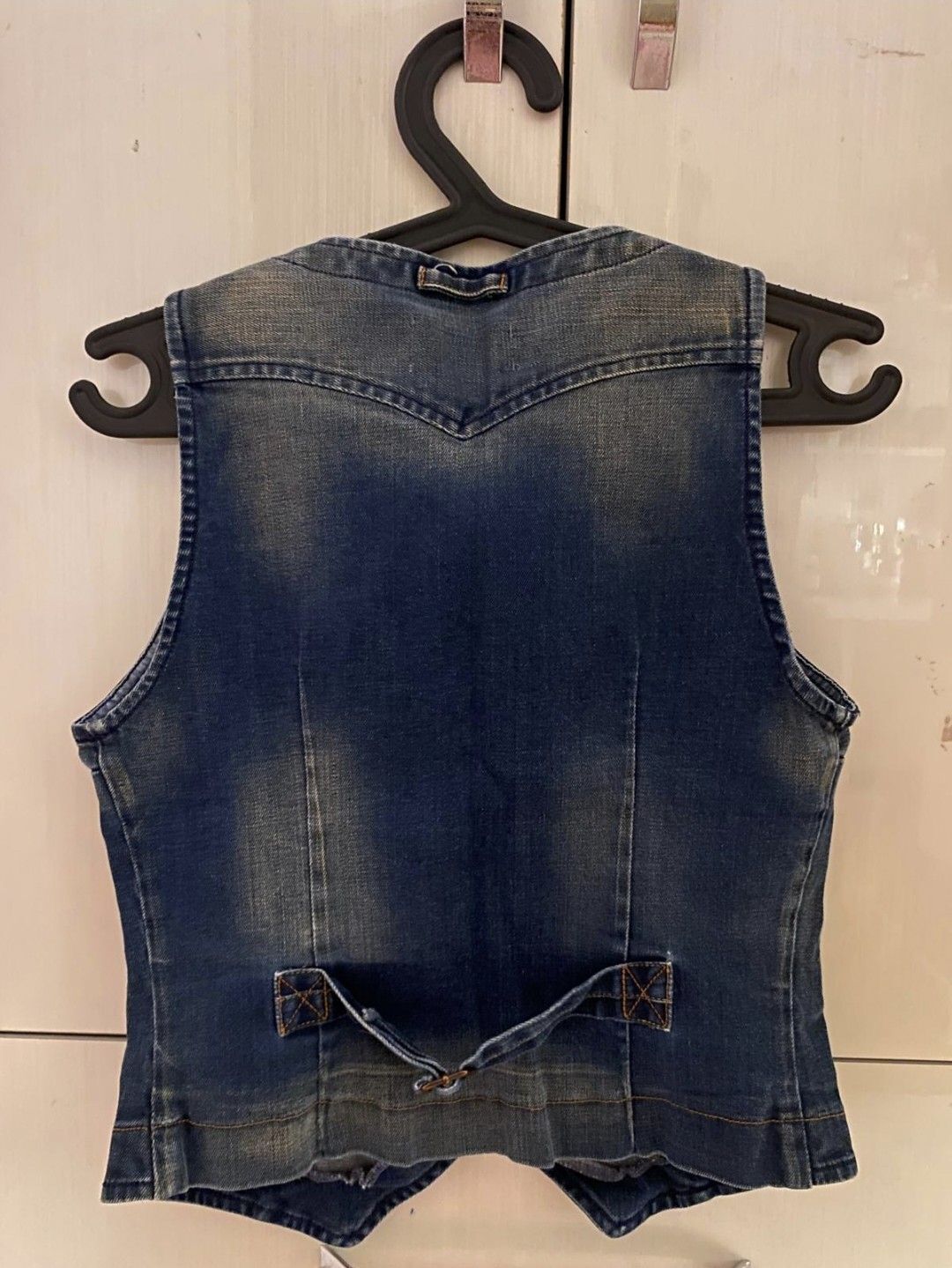 Loft Y2k denim yelek — görsel 2/7