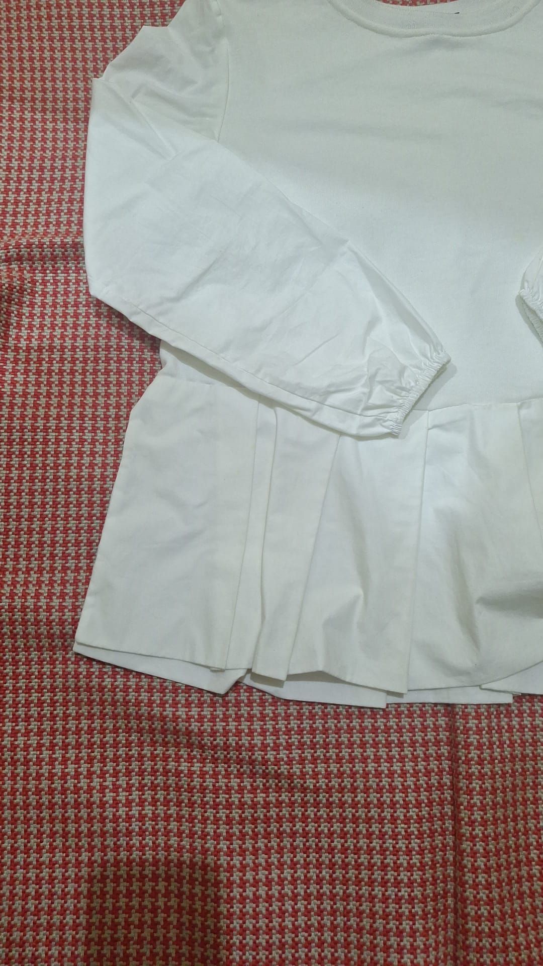 COS MARKA ALT PILI DETAY LOOSE FIT BLUZ — görsel 3/6