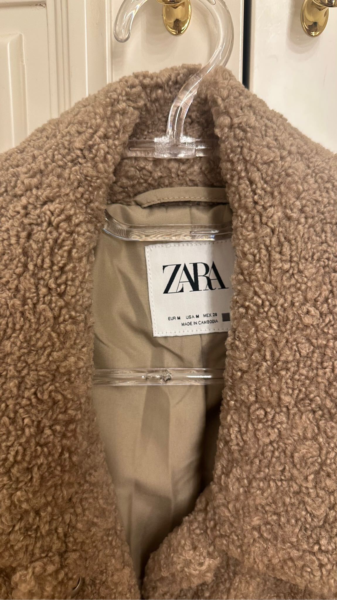 Zara teddy ceket — görsel 5/7